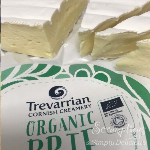 Trevarrian Cornish Creamery Organic Brie.