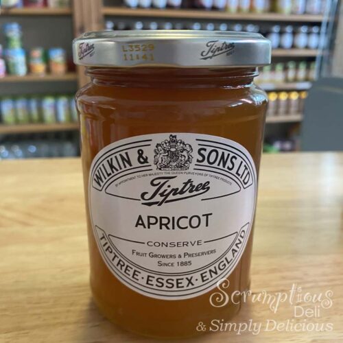 Apricot Jam This conserve is made from choice sun ripened apricots and is delicious on toast or as a glaze for cheesecakes.