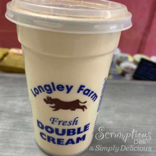 Longley Farm fresh double cream