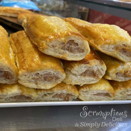 puff pastry sausage rolls