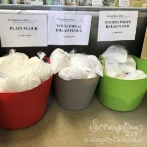 Self Raising Flour Plain Flour Strong White Flour